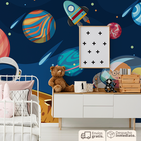 PAPEL COLGADURA PERSONALIZADO ASTRONAUT