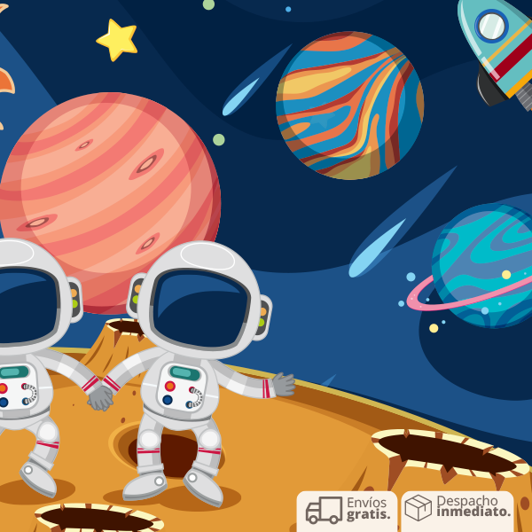 PAPEL COLGADURA PERSONALIZADO ASTRONAUT