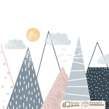 PAPEL COLGADURA PERSONALIZADO BABY MOUNTAIN