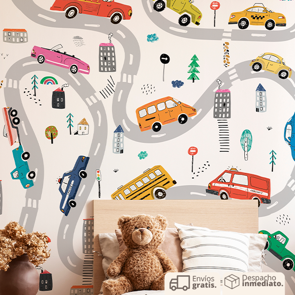PAPEL COLGADURA PERSONALIZADO CARS