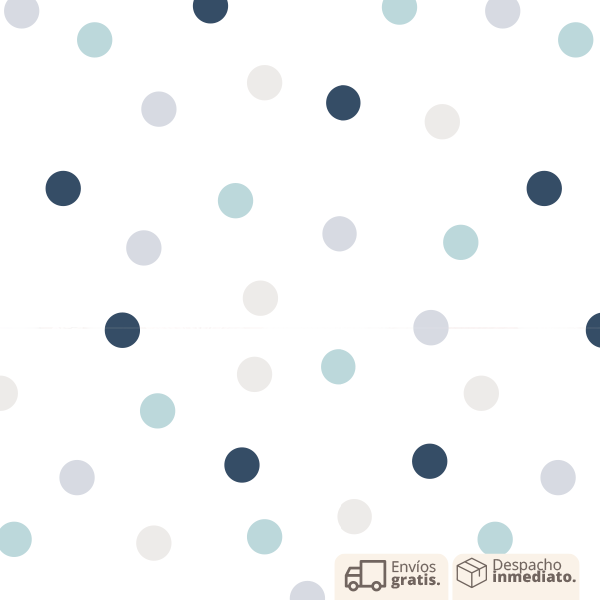 PAPEL COLGADURA PERSONALIZADO BLUE POINT PATTERN