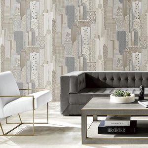 ¡Ideal para cualquier ambiente de interiores! la colección de Papel Colgadura Luxor expresa elegancia, modernidad e irreverencia; la textura del papel realza la apariencia en cada uno de sus diseños, los efectos metalizados y marmolizados generan un estado  óptico diferencial.