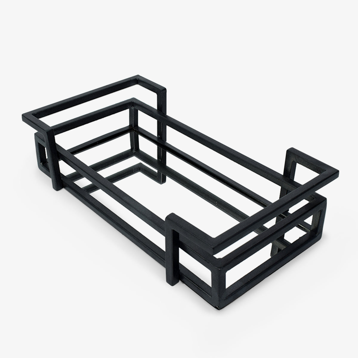 Bandeja ideal para usar en mesas auxiliares o complementar la decoración de la mesa de centro. Por sus colores y diseño es ideal para tus ambientes, solo en Vertihome. 