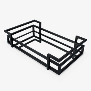 Bandeja ideal para usar en mesas auxiliares o complementar la decoración de la mesa de centro. Por sus colores y diseño es ideal para tus ambientes, solo en Vertihome. 