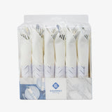 Juego de cubiertos y servilletas