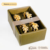Anillos para servilletas Golden Leaf
