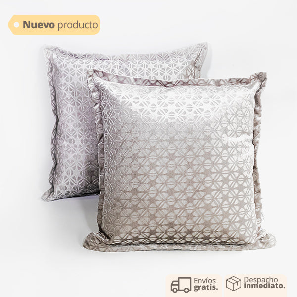 Cojín  Silver set x2