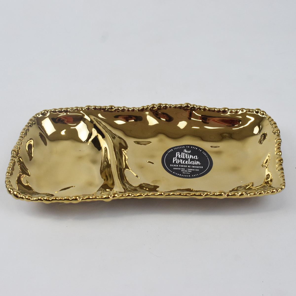 Bandeja Peltrina Gold Tray