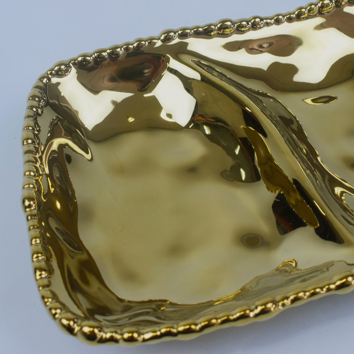 Bandeja Peltrina Gold Tray