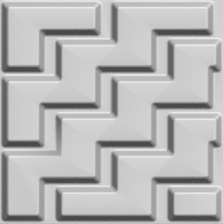 Pared 3D Stairs (Lámina)