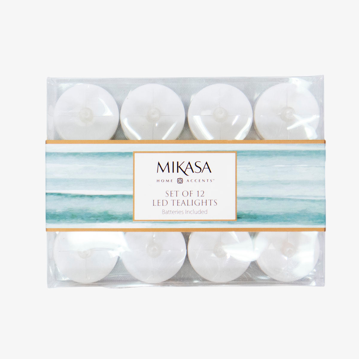 velas eléctricas led blancas pequeñas caja por 12